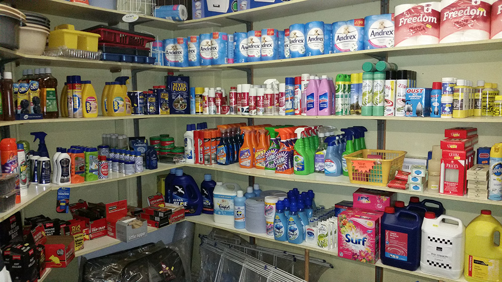 Household Cleaning Products - Hardware Shop Shropshire